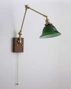 Banker Swing Arm Wall Light