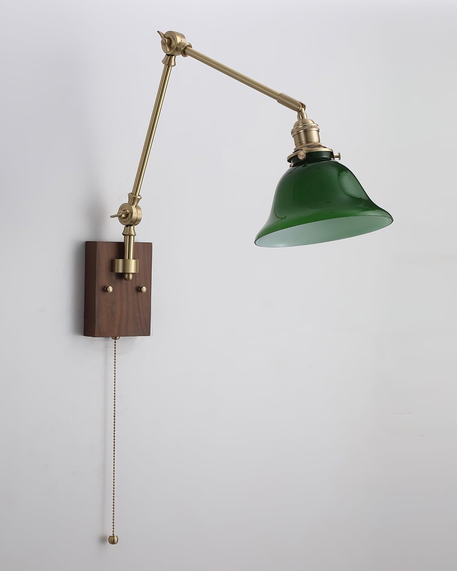 Banker Swing Arm Wall Light