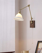 Banker Swing Arm Wall Light