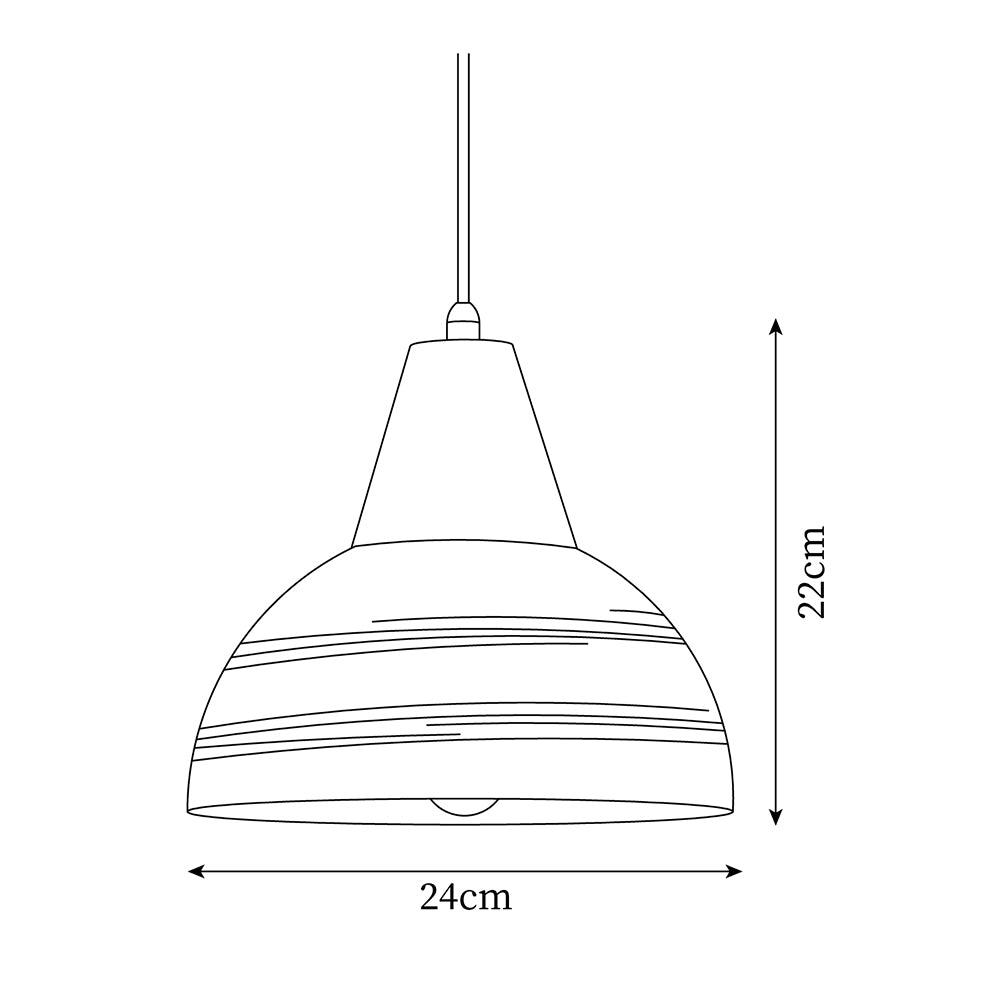 Beata Ceramics Pendant Lamp