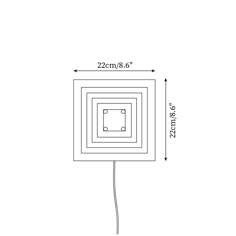Bedin Plug In Wall Lamp