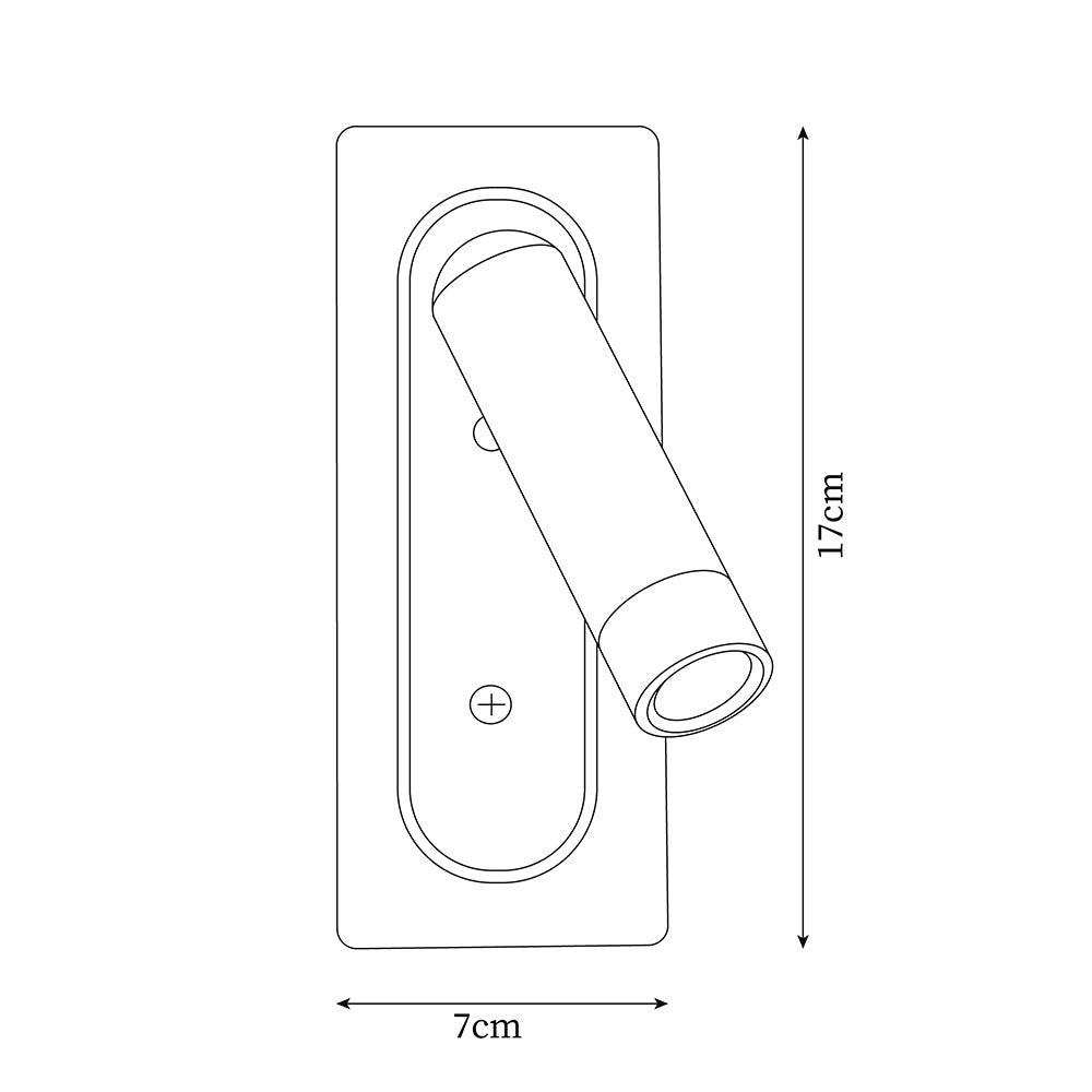 Bedside LED Wall Lamp