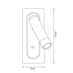 Bedside LED Wall Lamp