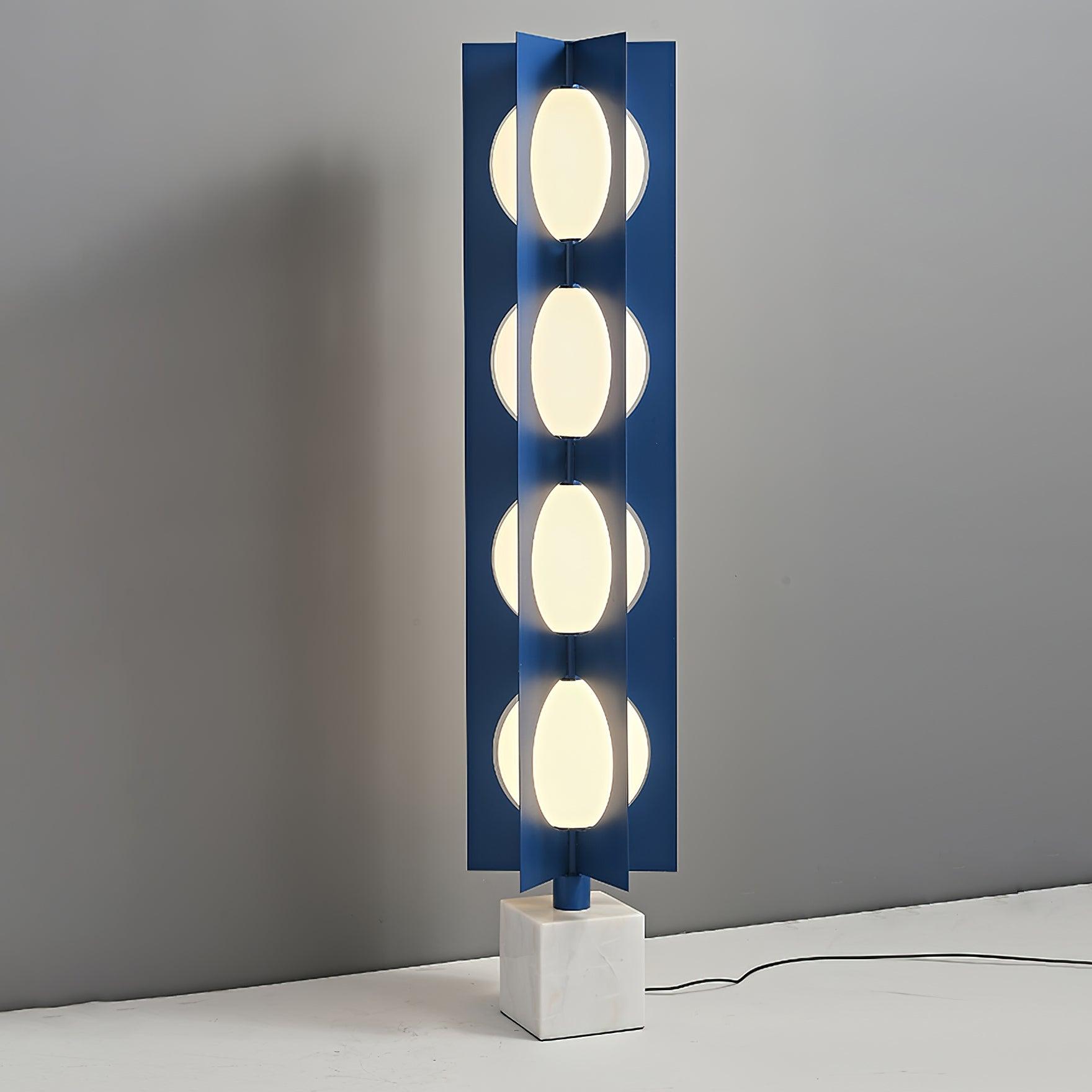 Blue Kleos Floor Lamp