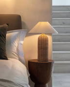 Braxton Rattan Table Lamp