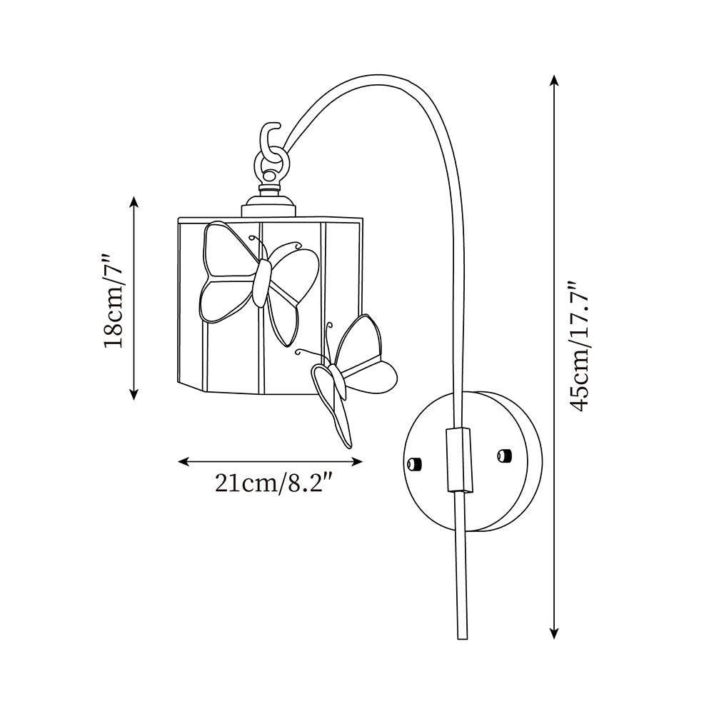 Briandy Tiffany Wall Lamp