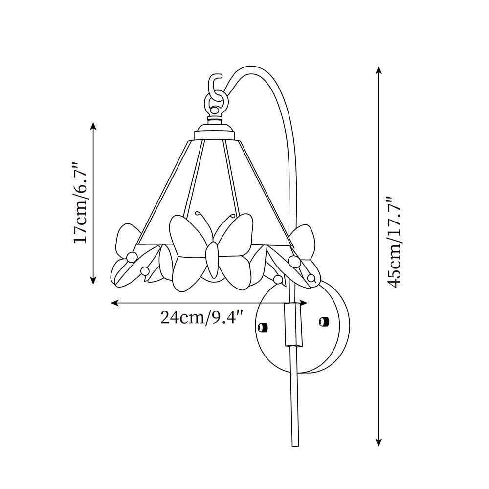 Briandy Tiffany Wall Lamp