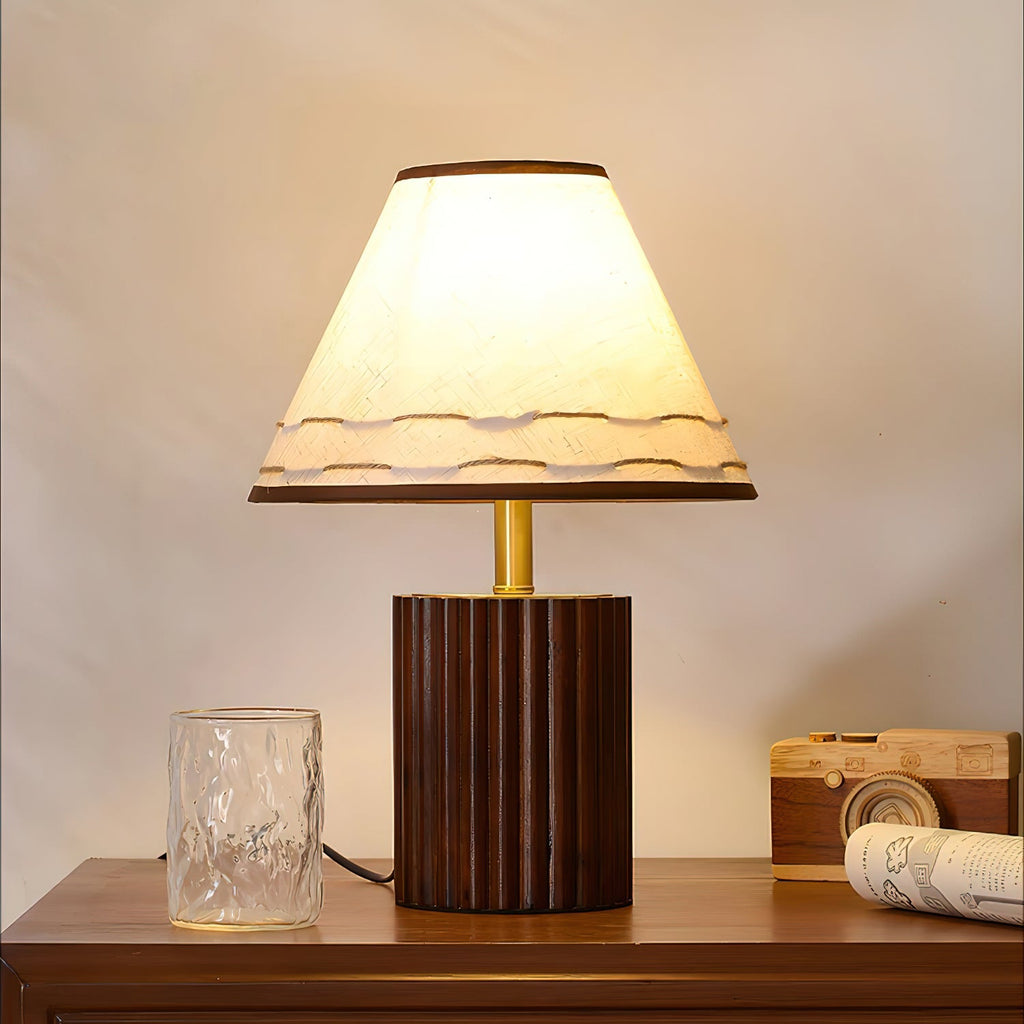 Brooke Wooden Table Lamp