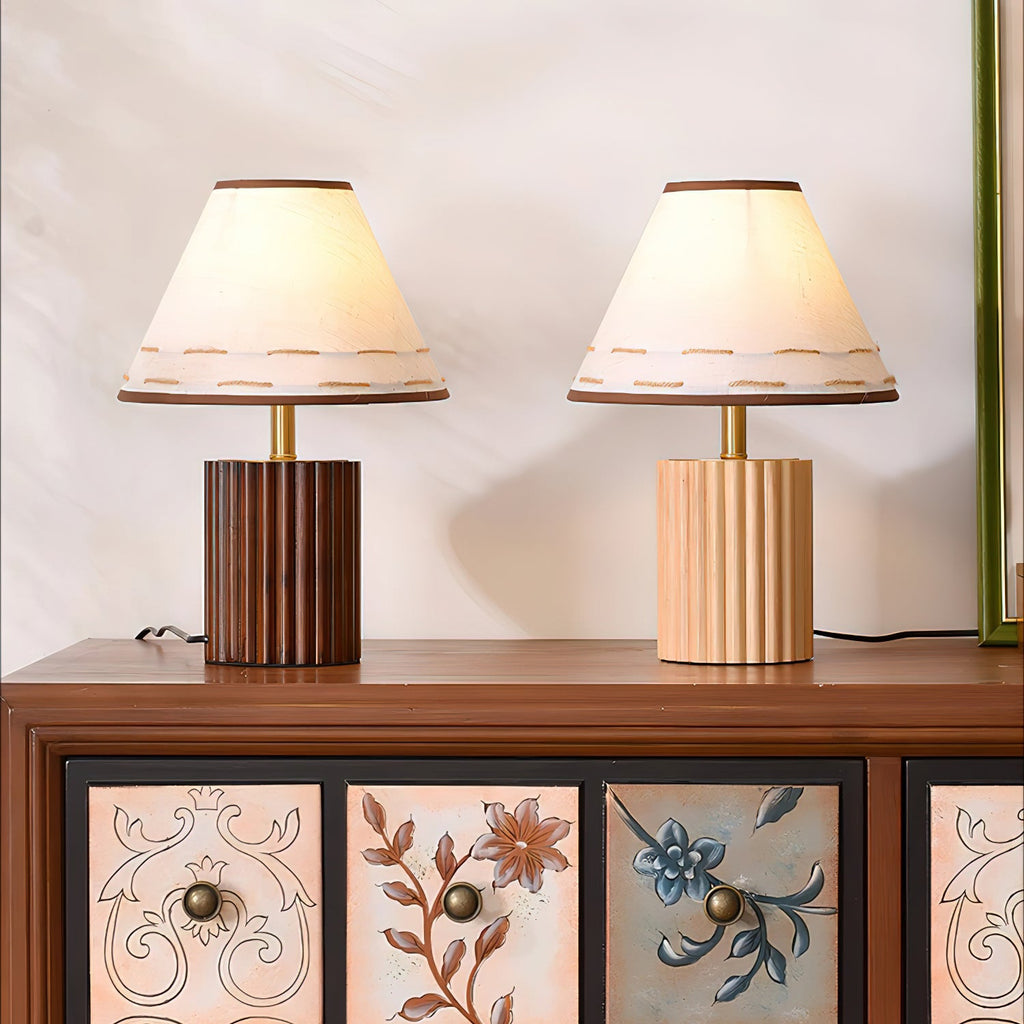 Brooke Wooden Table Lamp