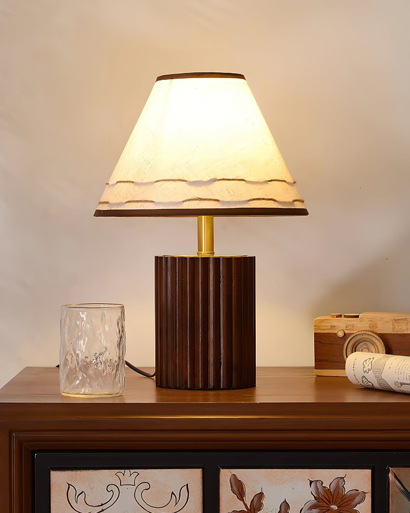 Brooke Wooden Table Lamp