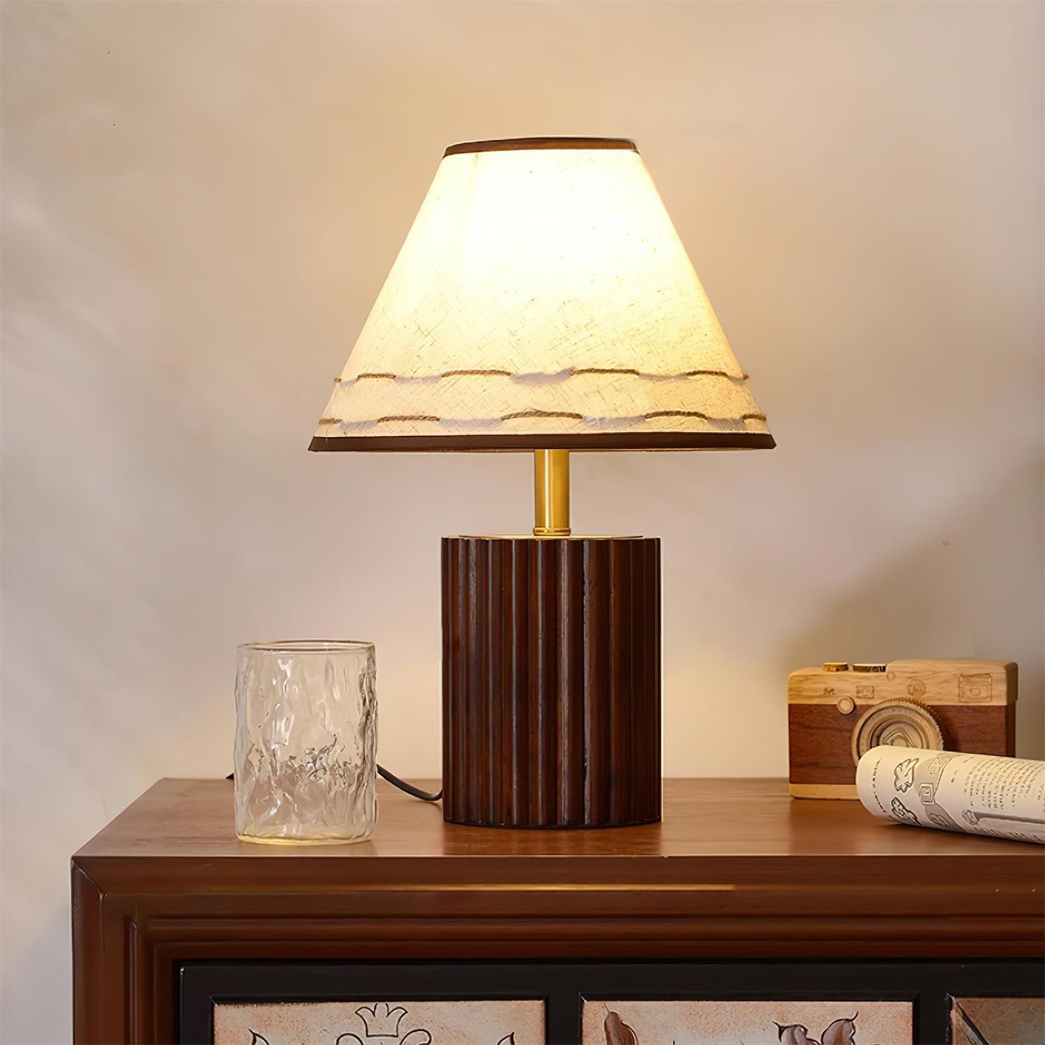 Brooke Wooden Table Lamp