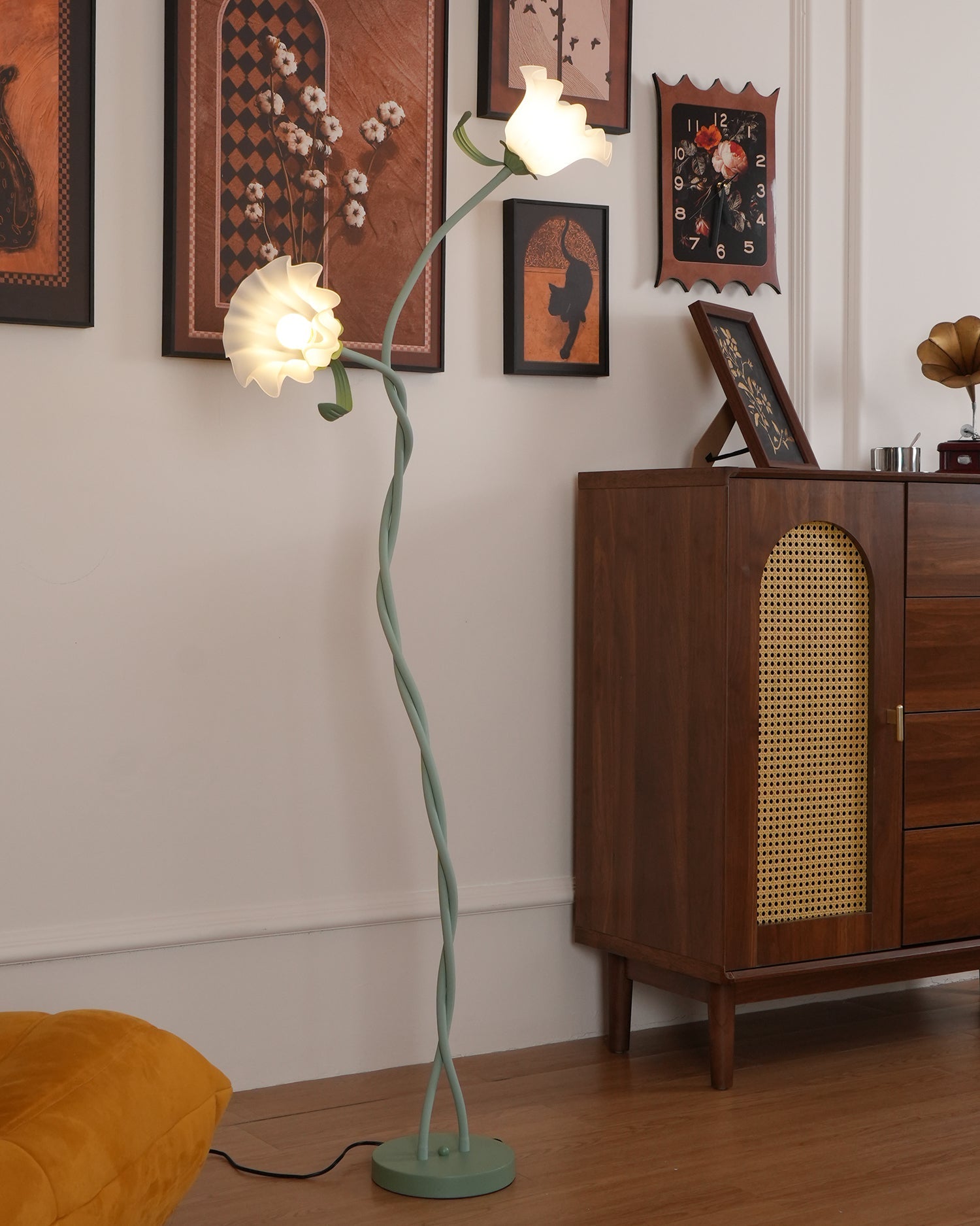 Calla Flowers Floor Lamp