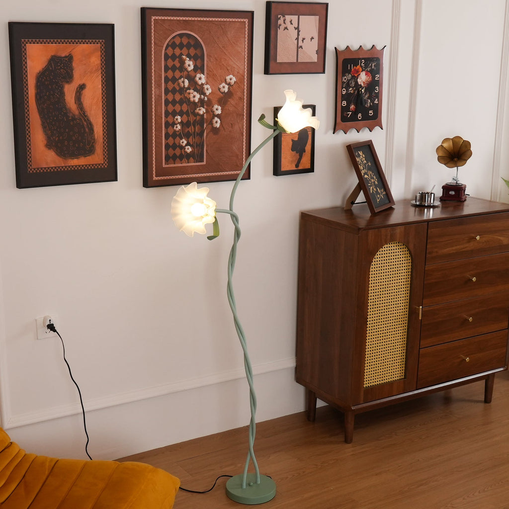 Calla Flowers Floor Lamp