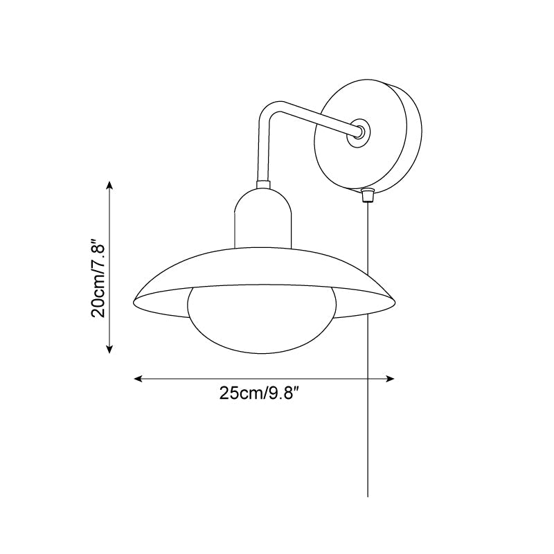 Carolia Plug In Wall Lamp