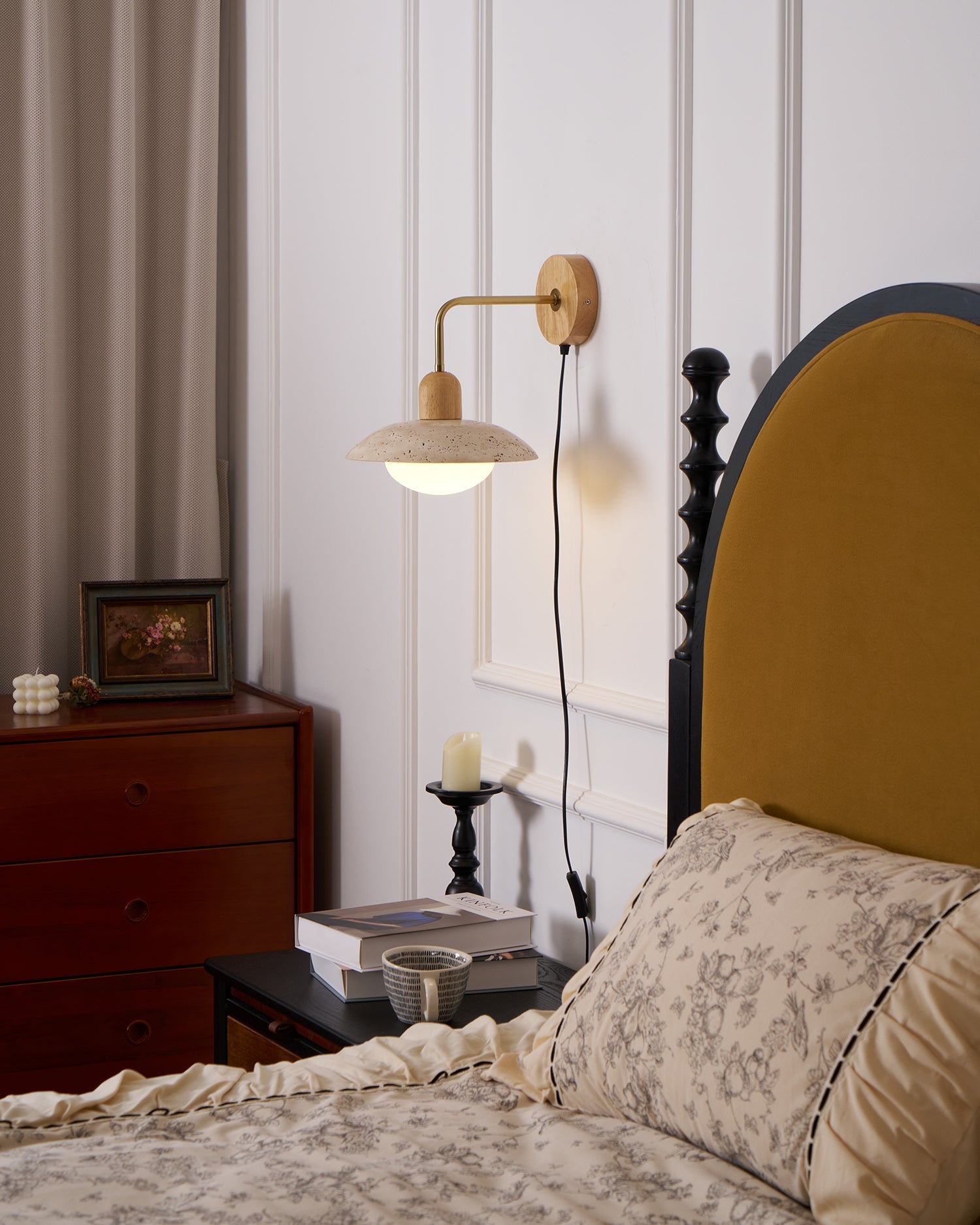 Carolia Plug In Wall Lamp