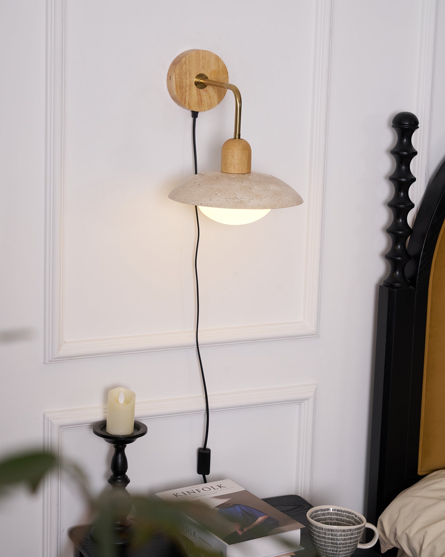 Carolia Plug In Wall Lamp