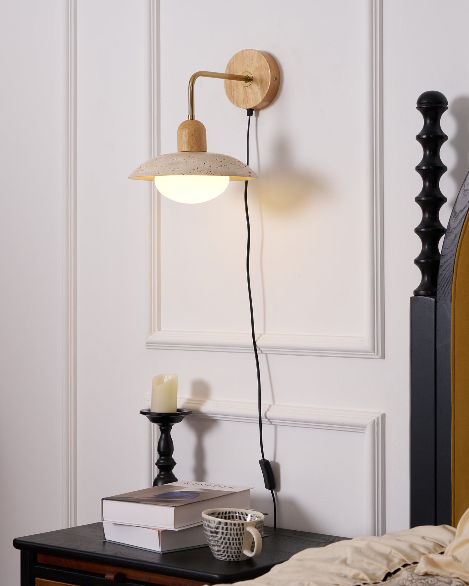 Carolia Plug In Wall Lamp