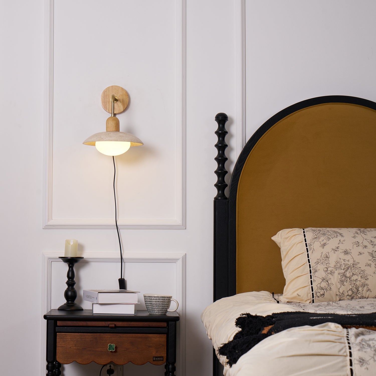 Carolia Plug In Wall Lamp