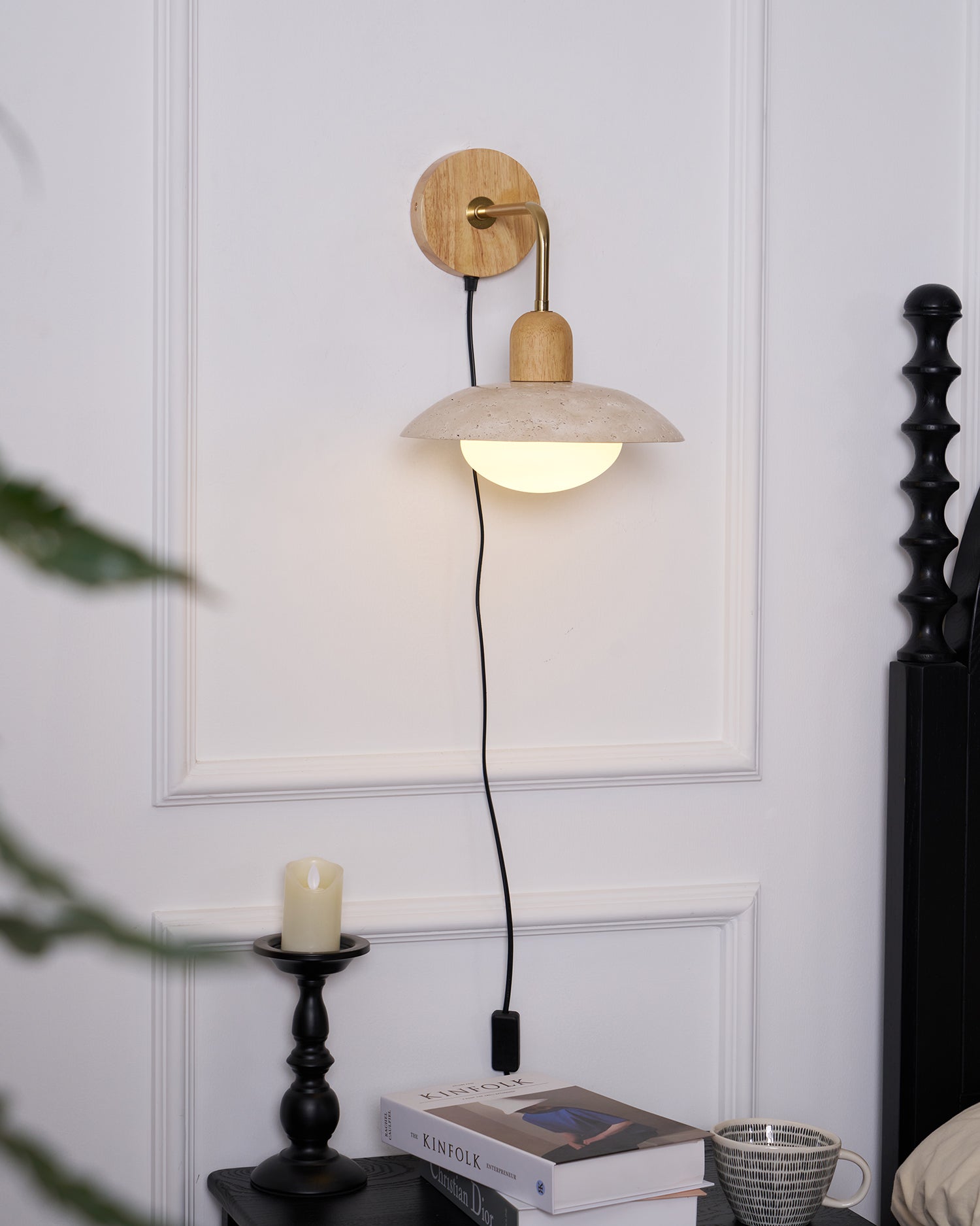 Carolia Plug In Wall Lamp