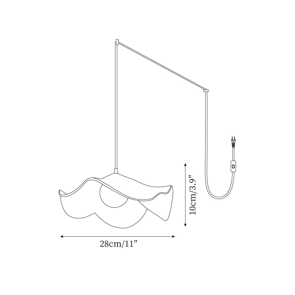 Casia Plug In Pendant Lamp