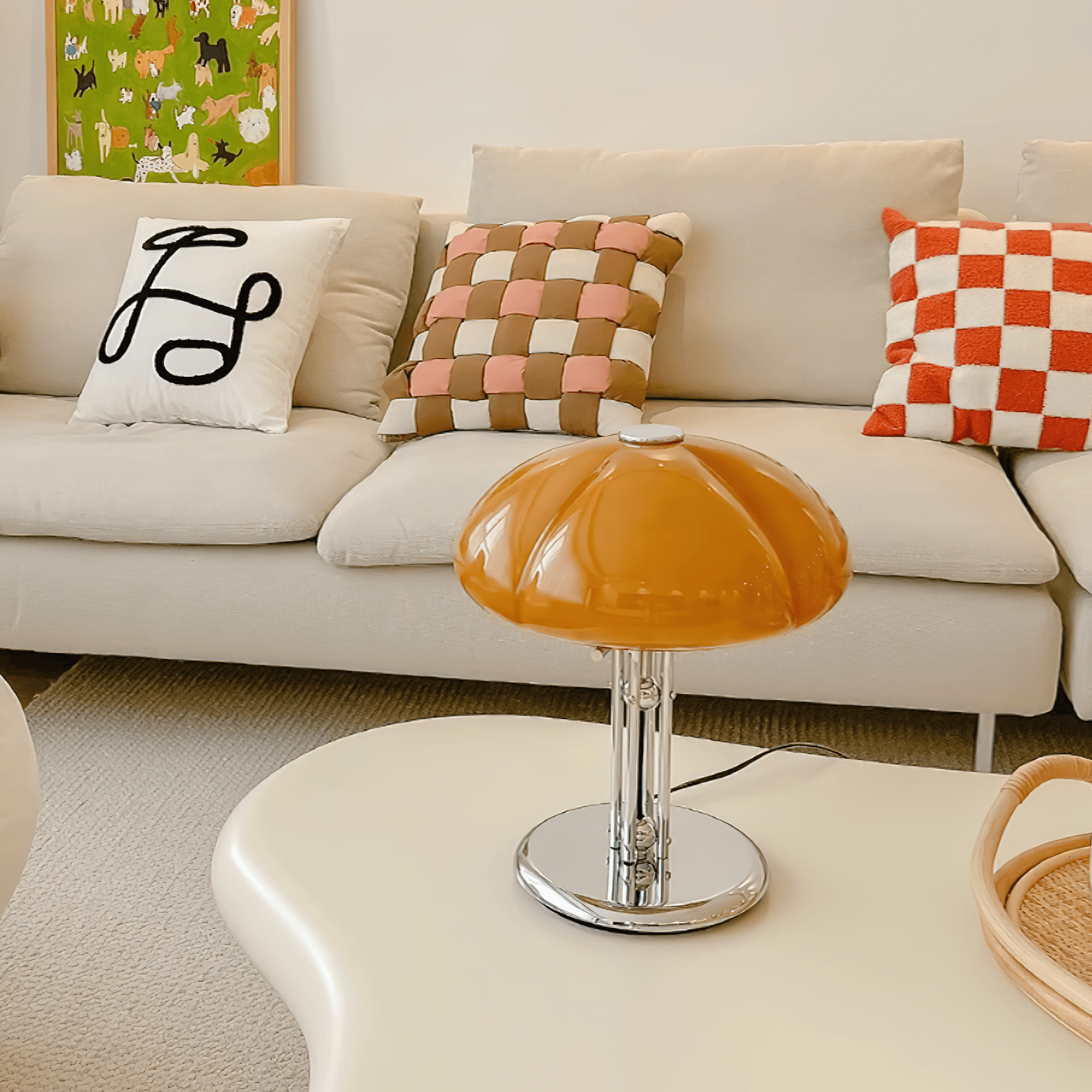 Cato Glass Table Lamp