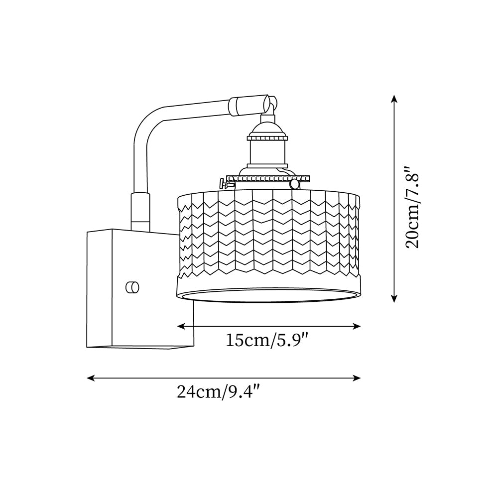 Cavella Plug In Wall Lamp