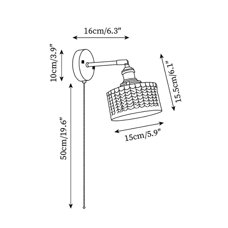 Cavella Round Wall Lamp