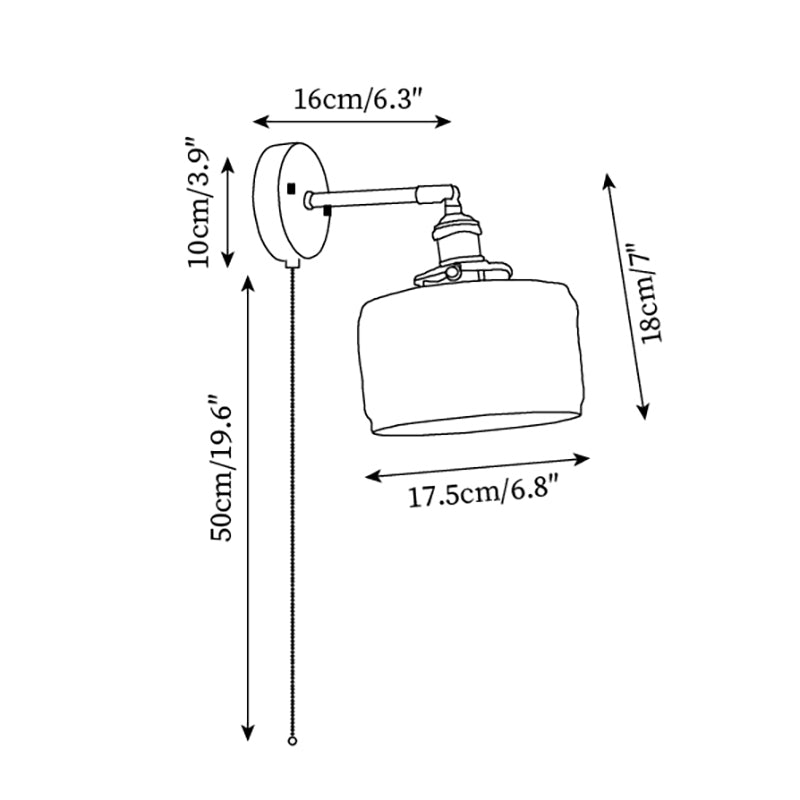 Cavella Round Wall Lamp