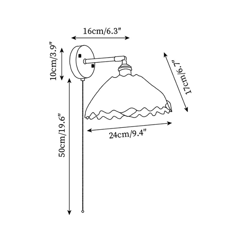 Cavella Round Wall Lamp