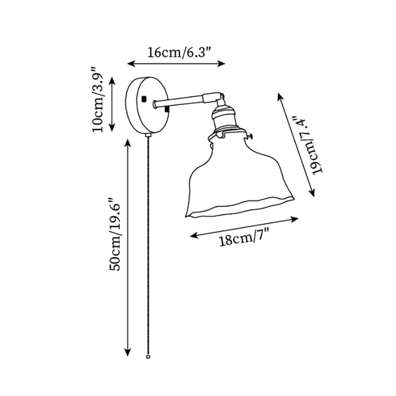 Cavella Round Wall Lamp