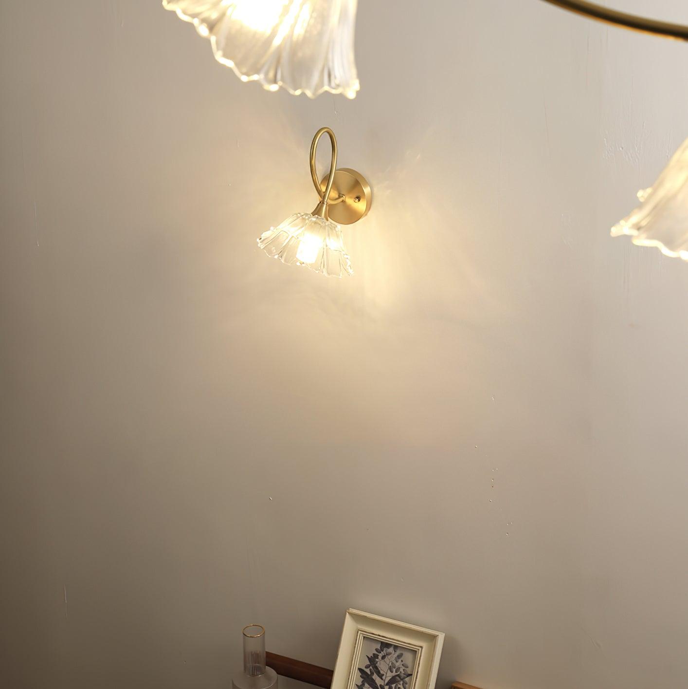 Century Lotus Leaf Plug In Wall Lmap