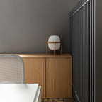 Portable Lantern Glass Table Lamp