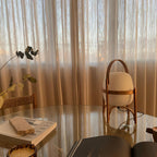 Portable Lantern Glass Table Lamp