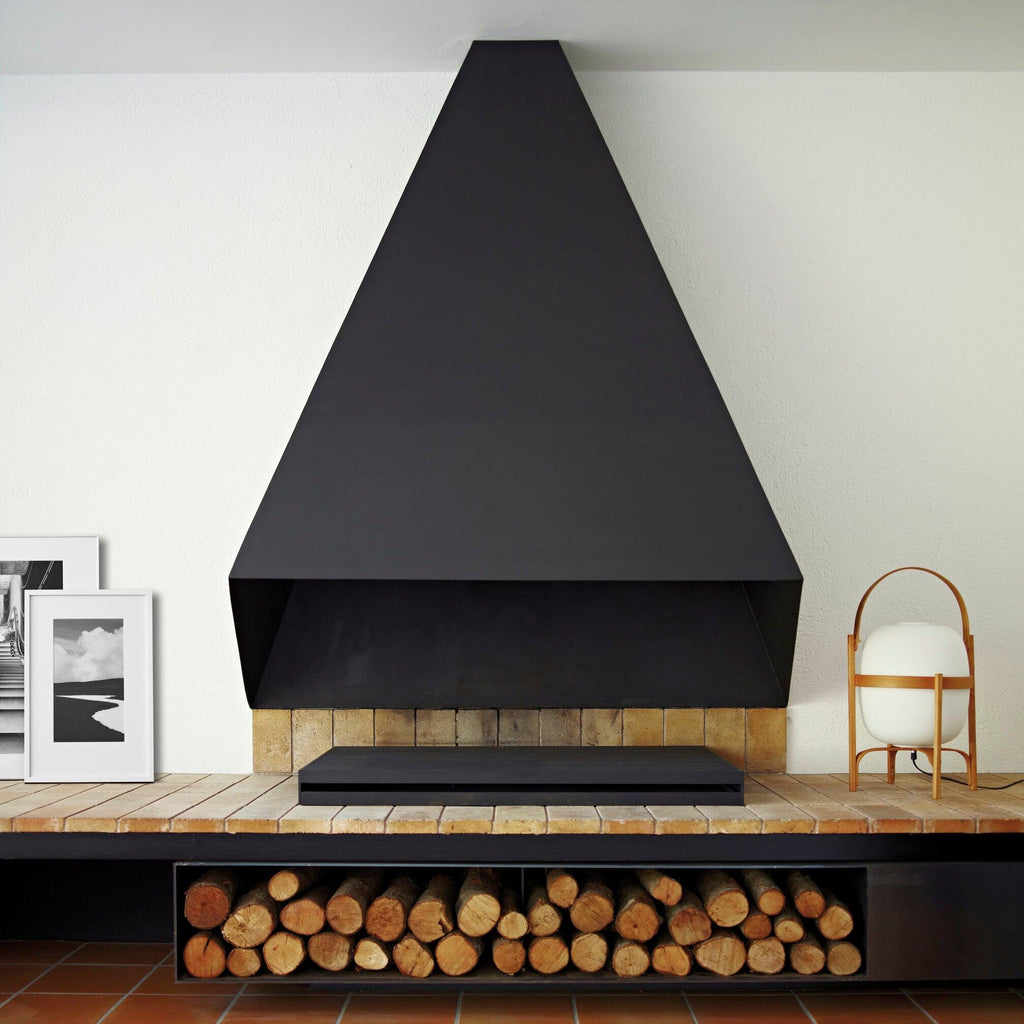 Portable Lantern Glass Table Lamp