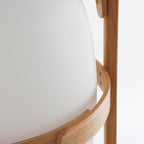 Portable Lantern Glass Table Lamp