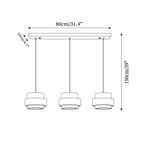 Cole Travertine Pendant Lamp