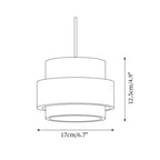 Cole Travertine Pendant Lamp