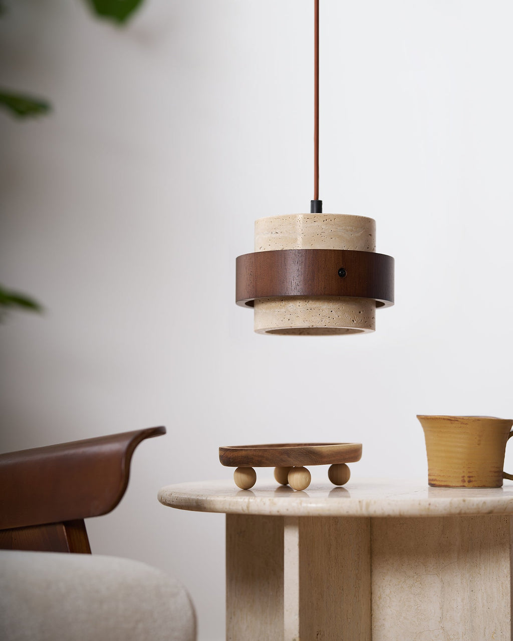 Cole Travertine Pendant Lamp
