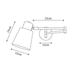 Collin Adjustable Wall Lamp