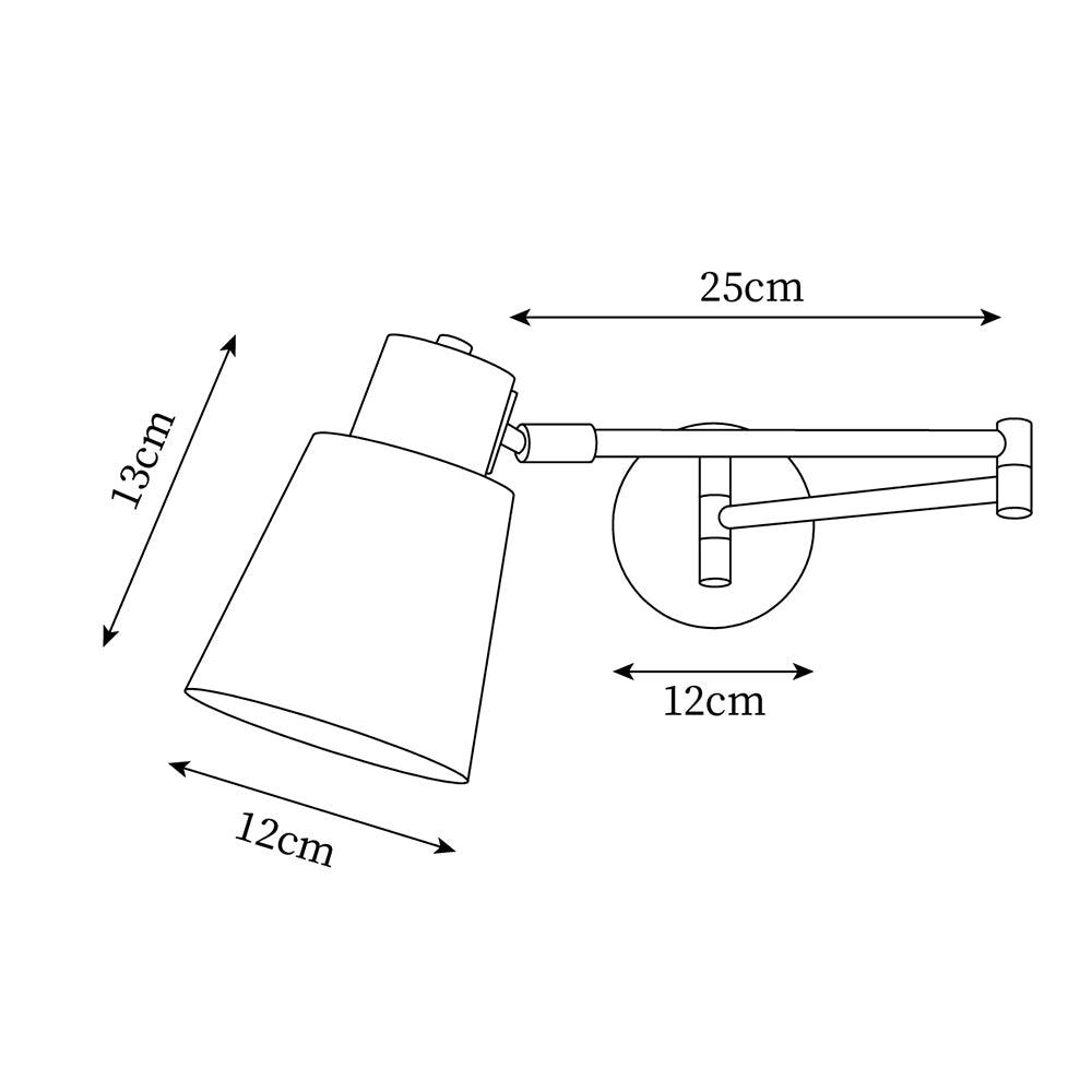 Collin Adjustable Wall Lamp