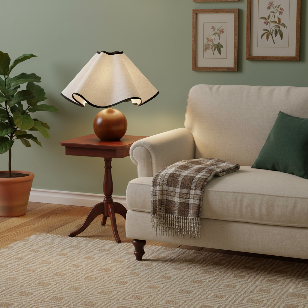 Cora Wood Table Lamp