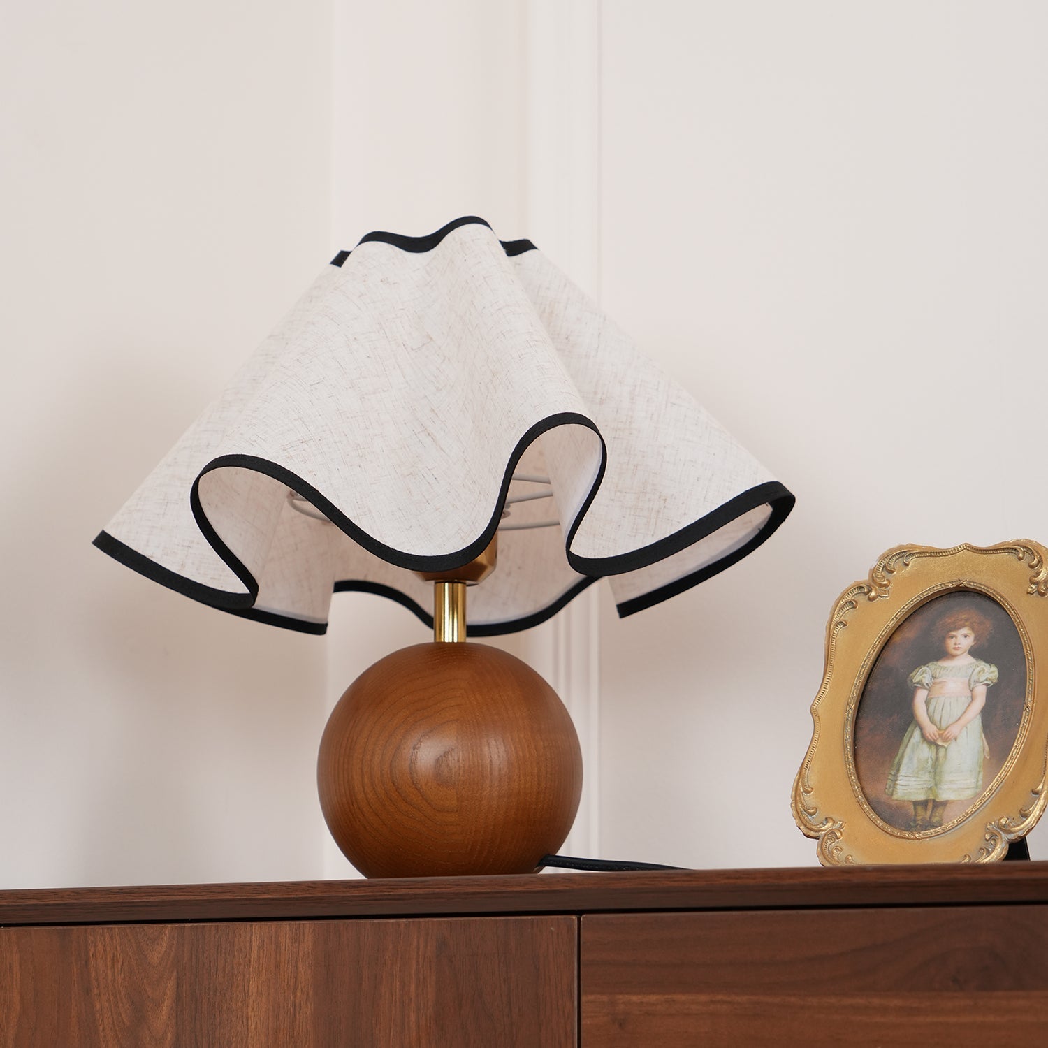 Cora Wood Table Lamp