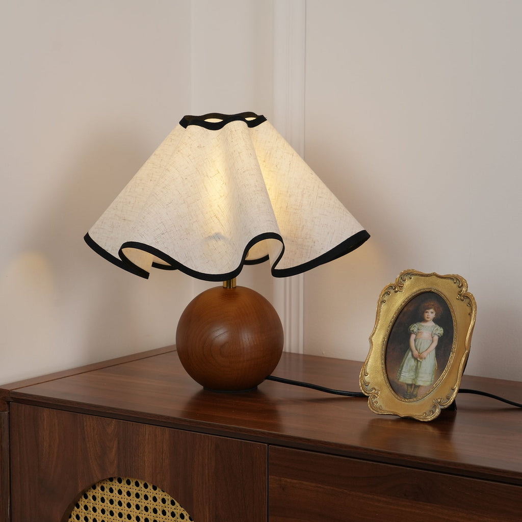 Cora Wood Table Lamp