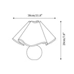 Cora Wood Table Lamp