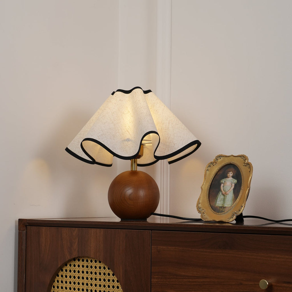 Cora Wood Table Lamp