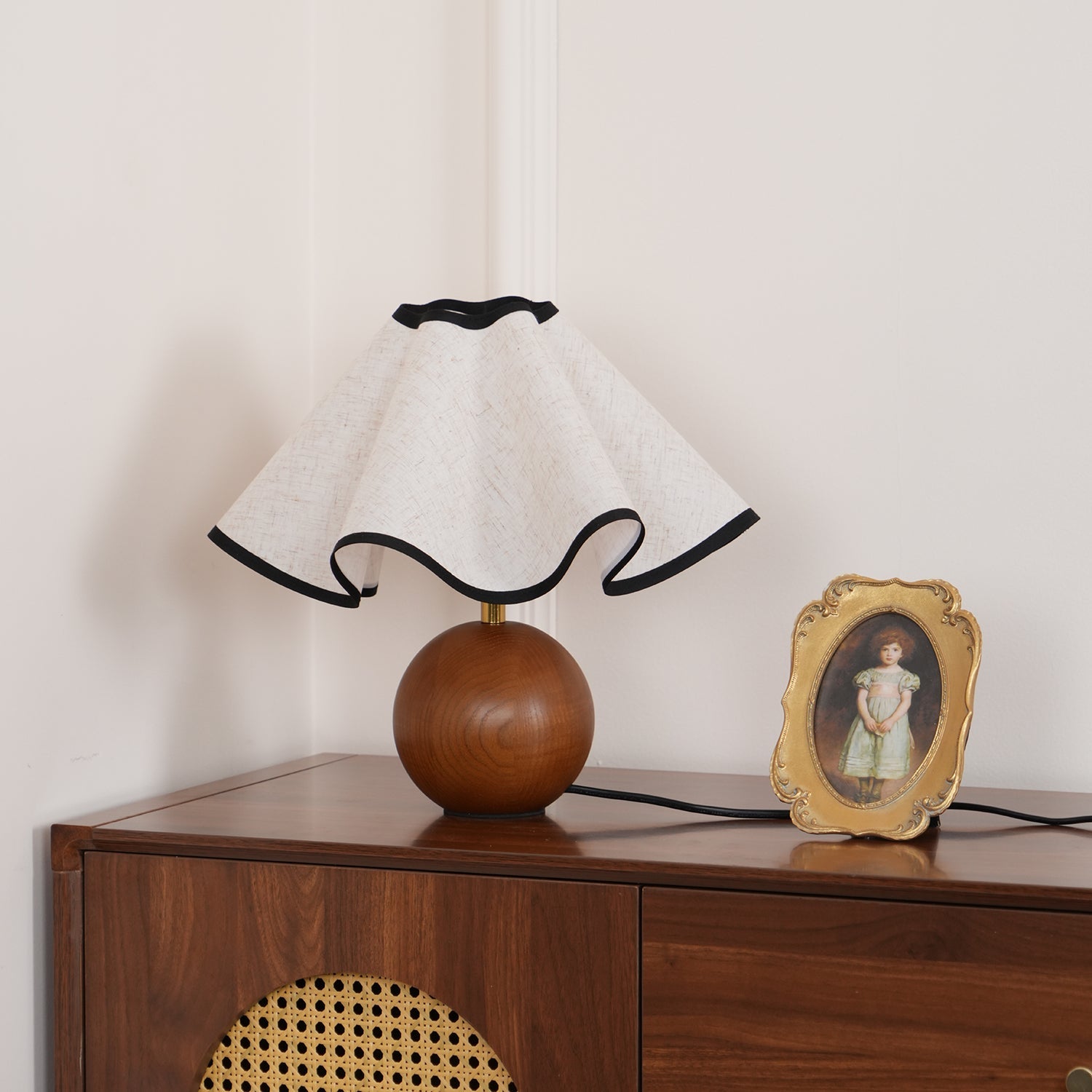 Cora Wood Table Lamp