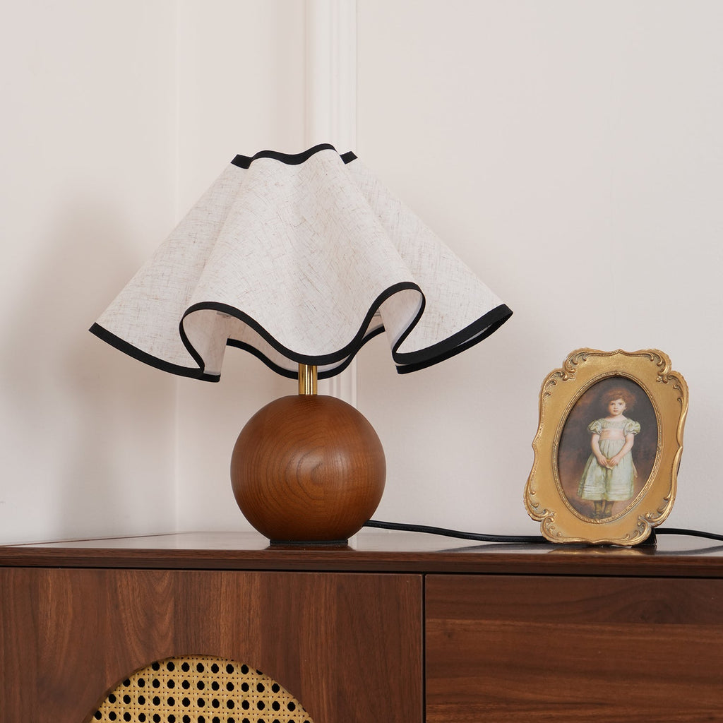 Cora Wood Table Lamp
