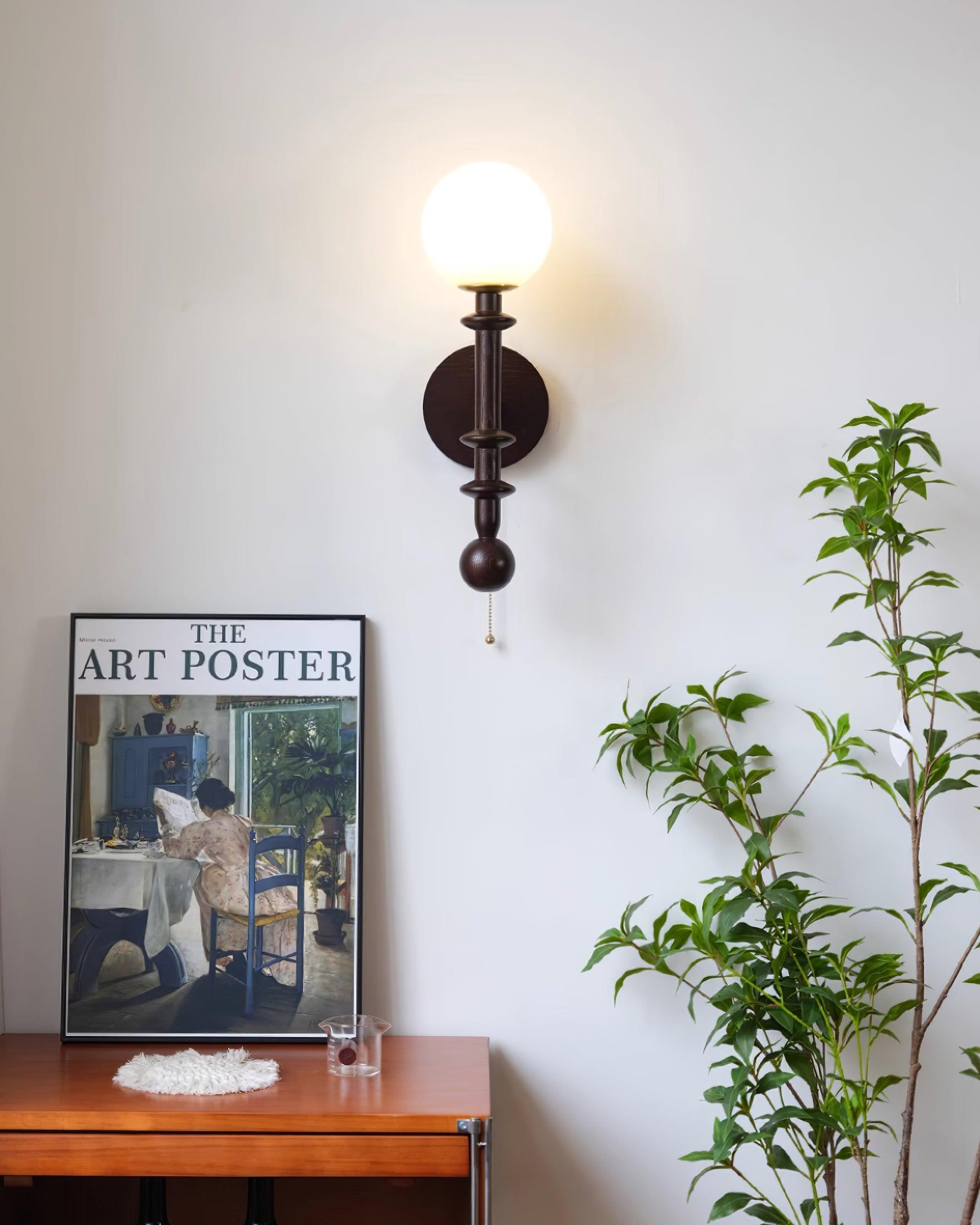 Coslett Wood Wall Lamp