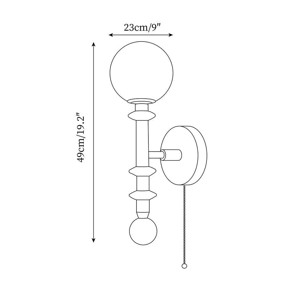 Coslett Wood Wall Lamp