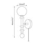 Coslett Wood Wall Lamp